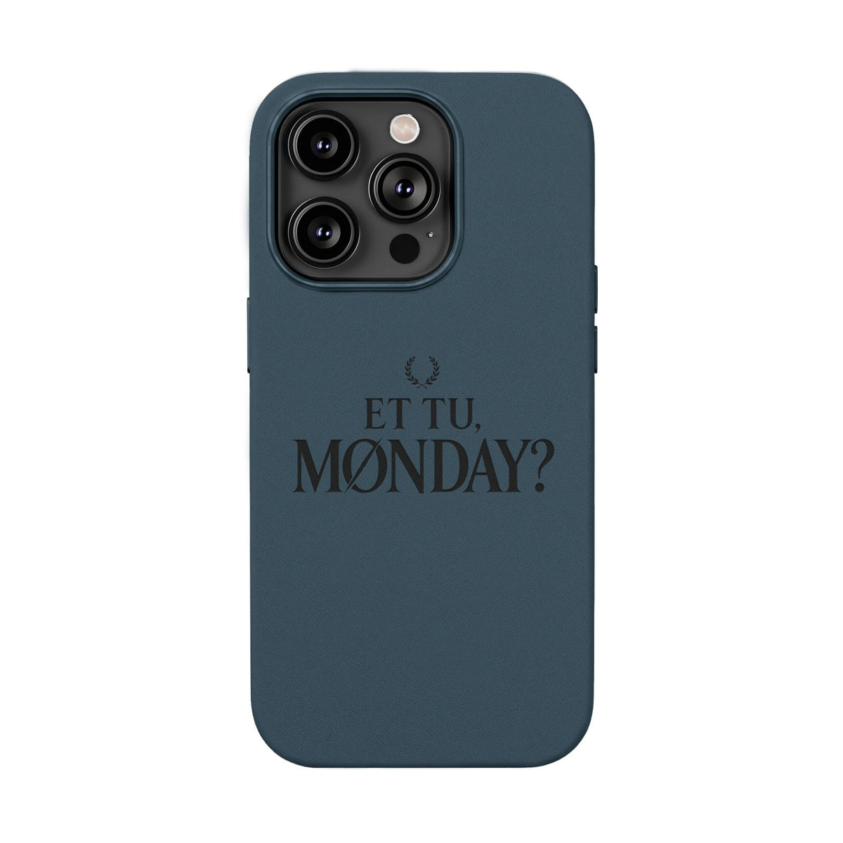 Personalized Engraved PU Leather Phone Case