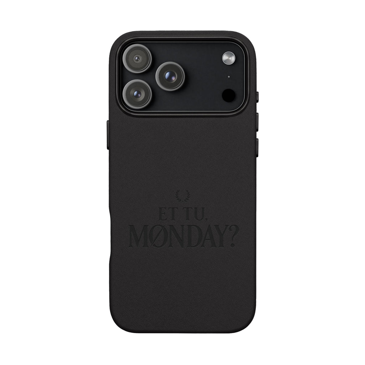 Personalized Engraved PU Leather Phone Case