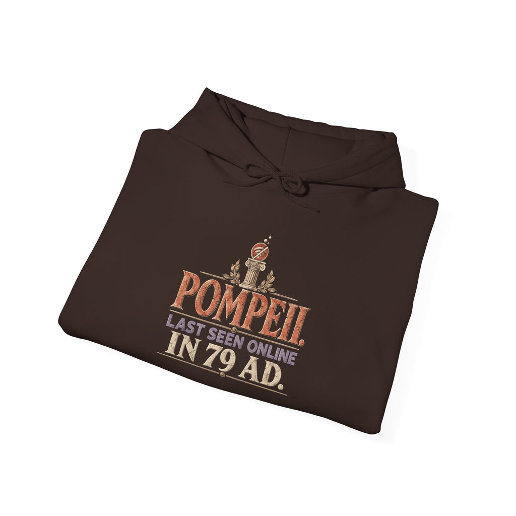Pompeii Last Seen Online in 79 AD History Hoodie