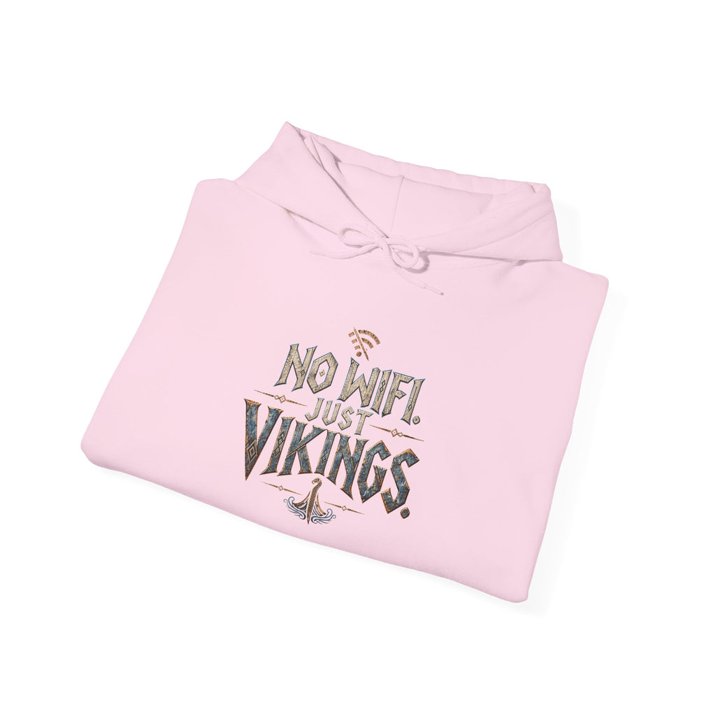 No Wifi Just Vikings Hoodie