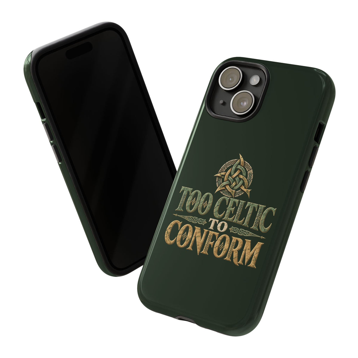 Too Celtic to Conform Celtic Knot Phone Case