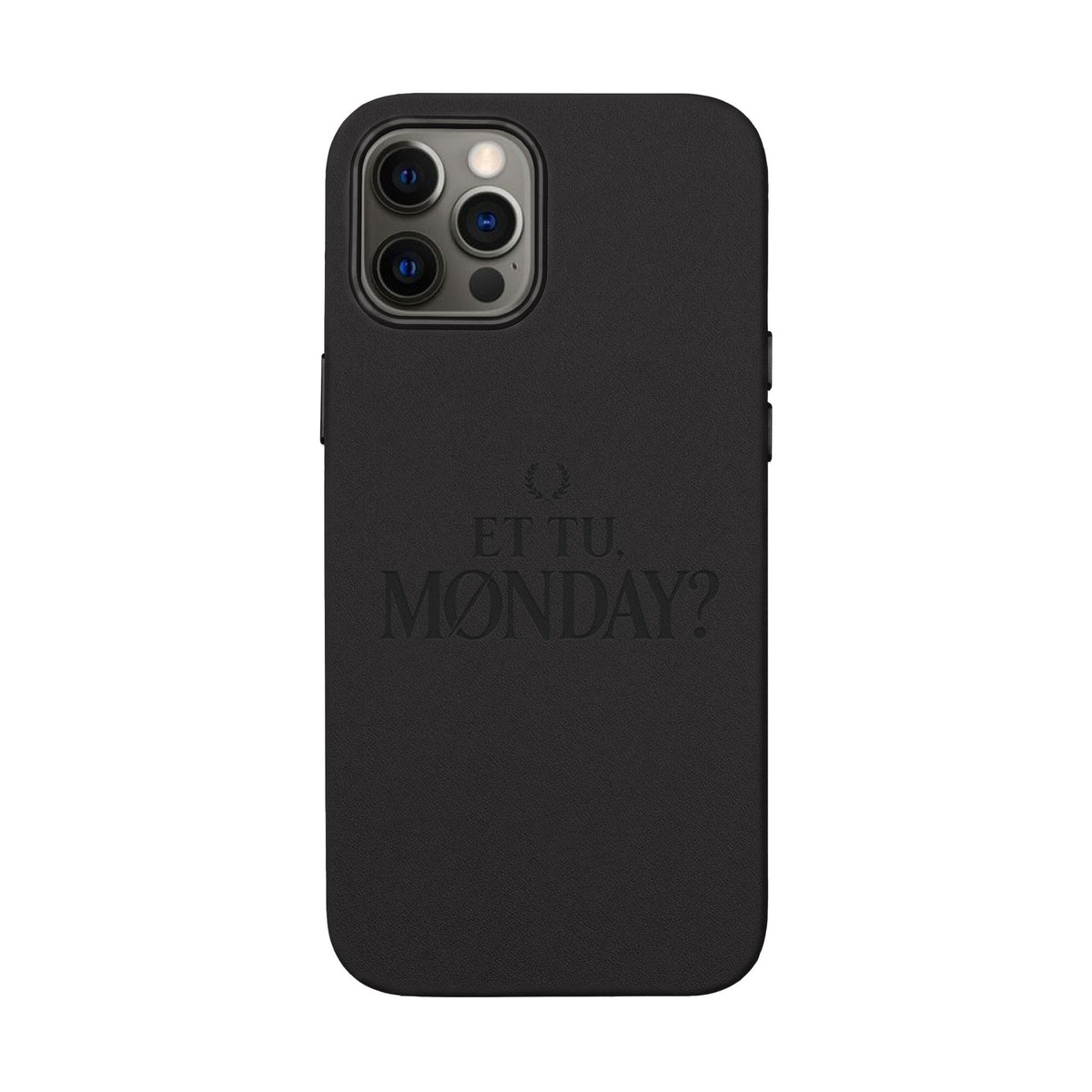 Personalized Engraved PU Leather Phone Case