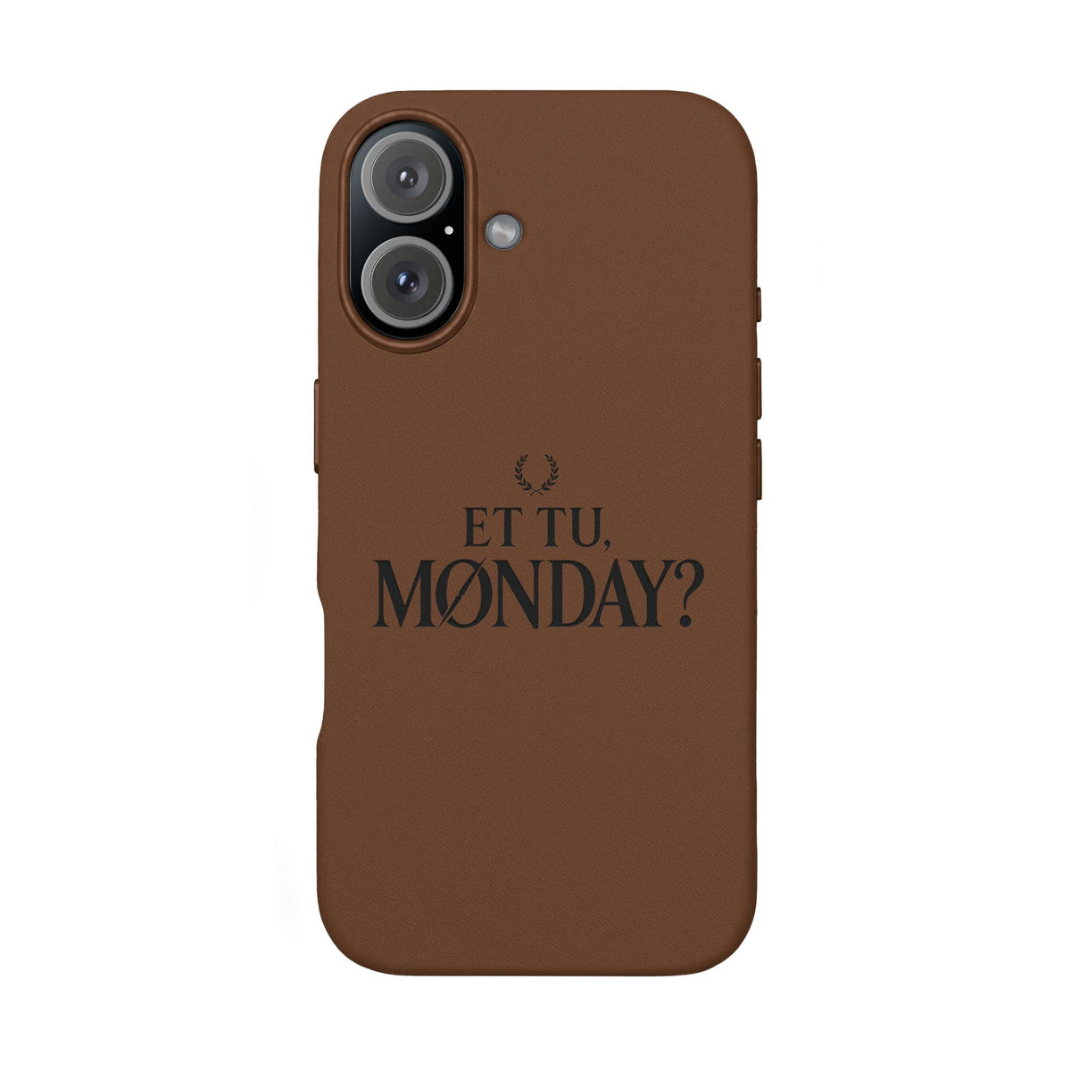 Personalized Engraved PU Leather Phone Case