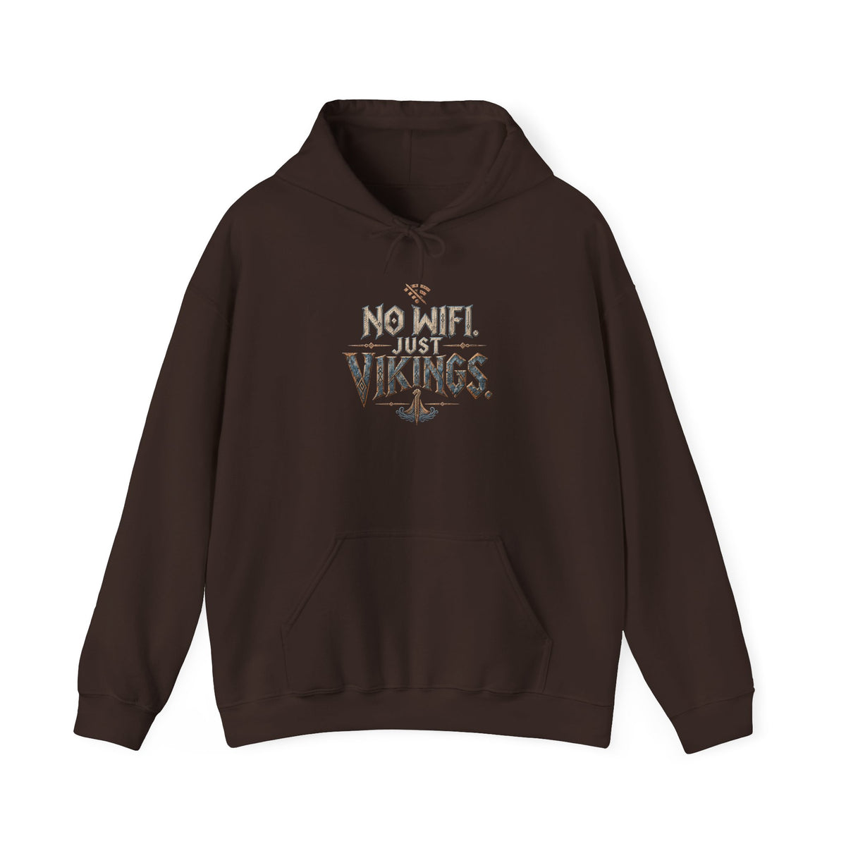 No Wifi Just Vikings Hoodie