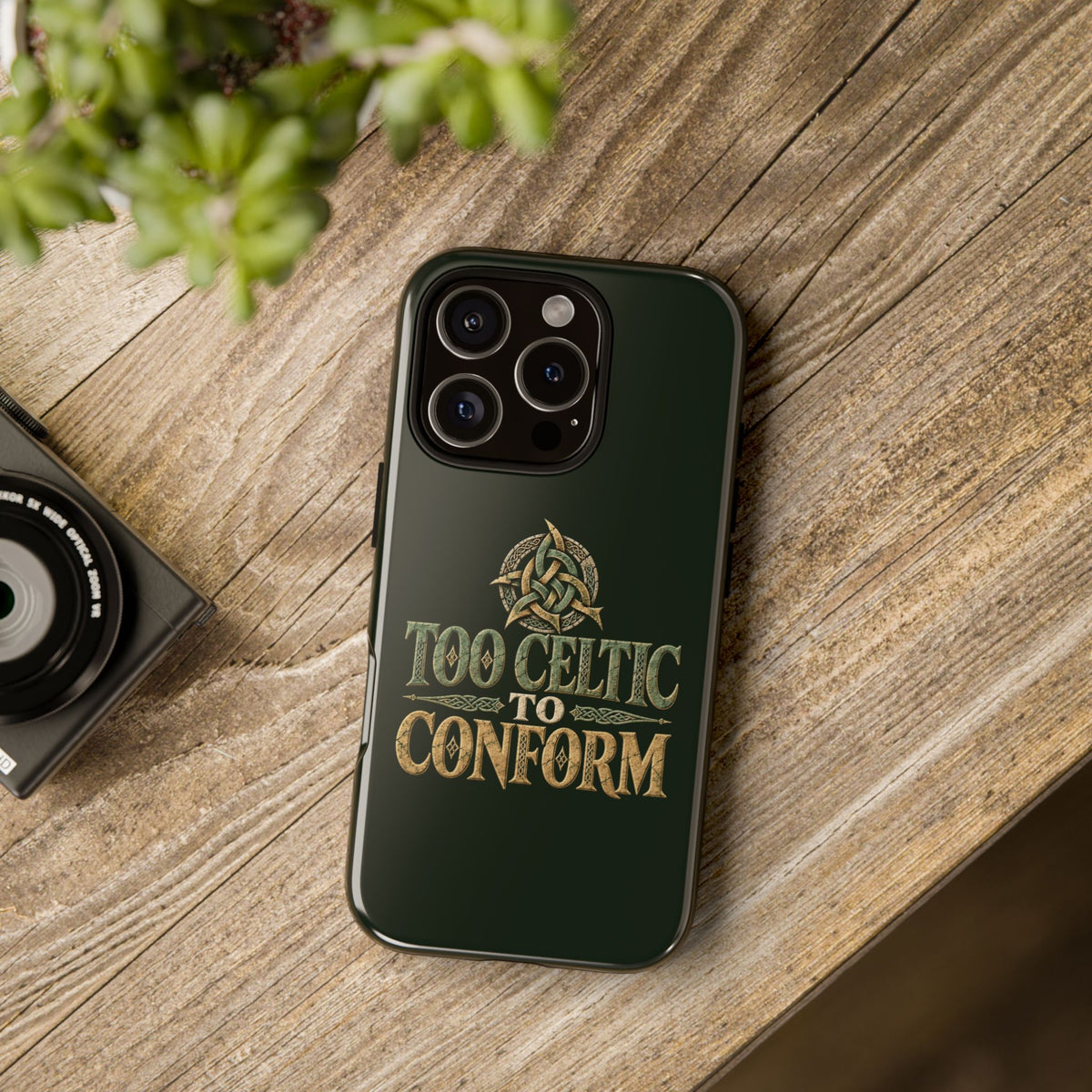 Too Celtic to Conform Celtic Knot Phone Case