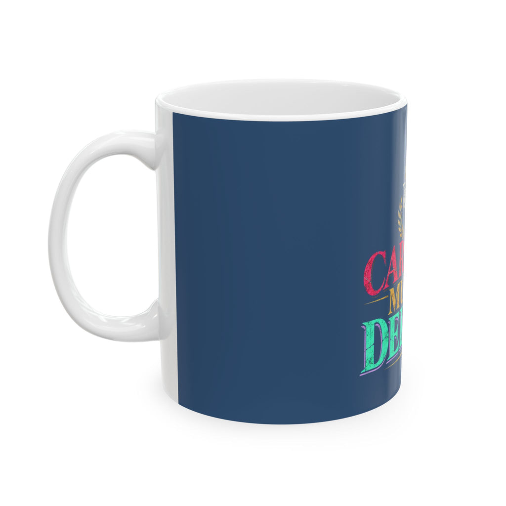 Carthage Must Be Deleted History Humor Ceramic Mug