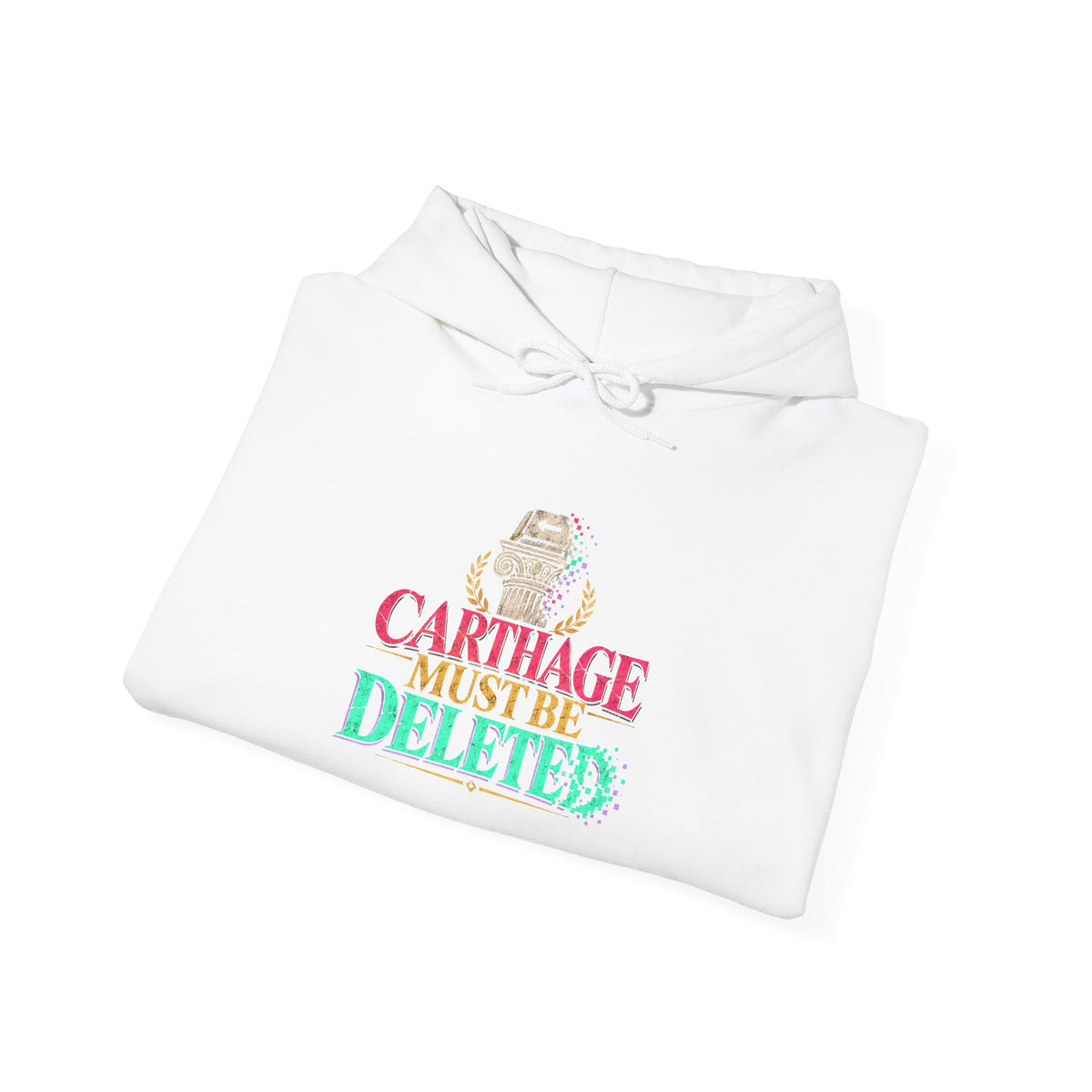 Carthage Must Be Deleted Graphic Hoodie