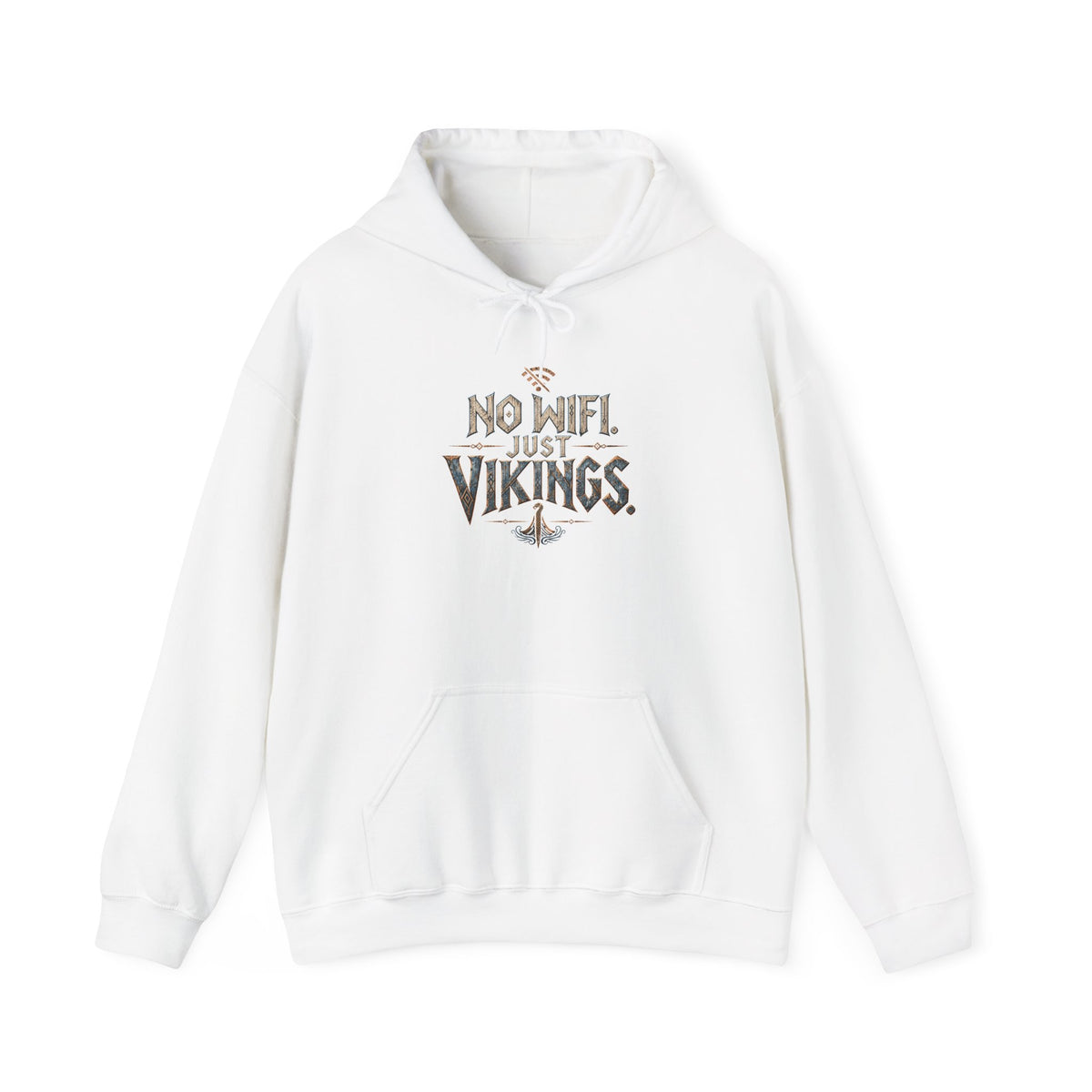 No Wifi Just Vikings Hoodie