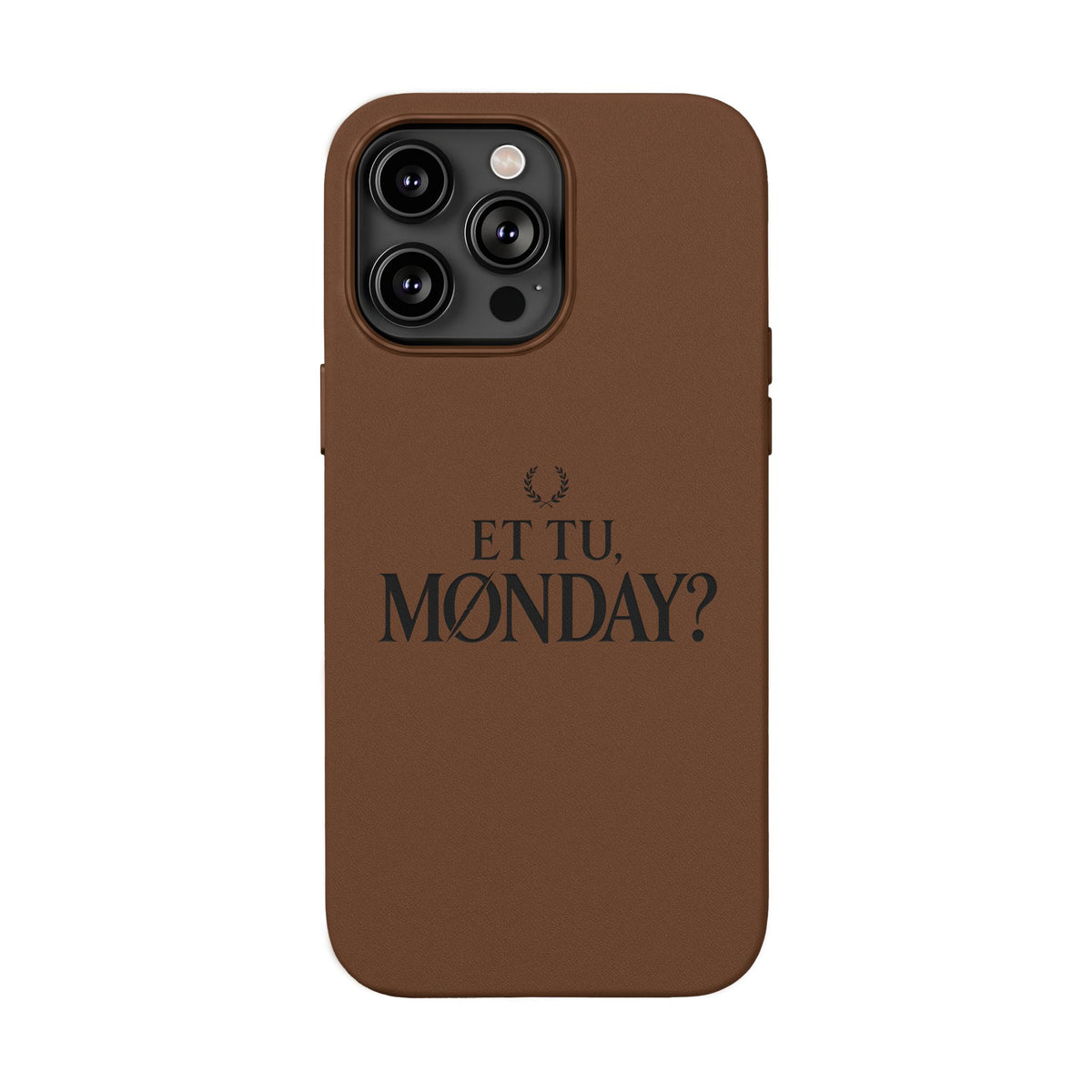 Personalized Engraved PU Leather Phone Case