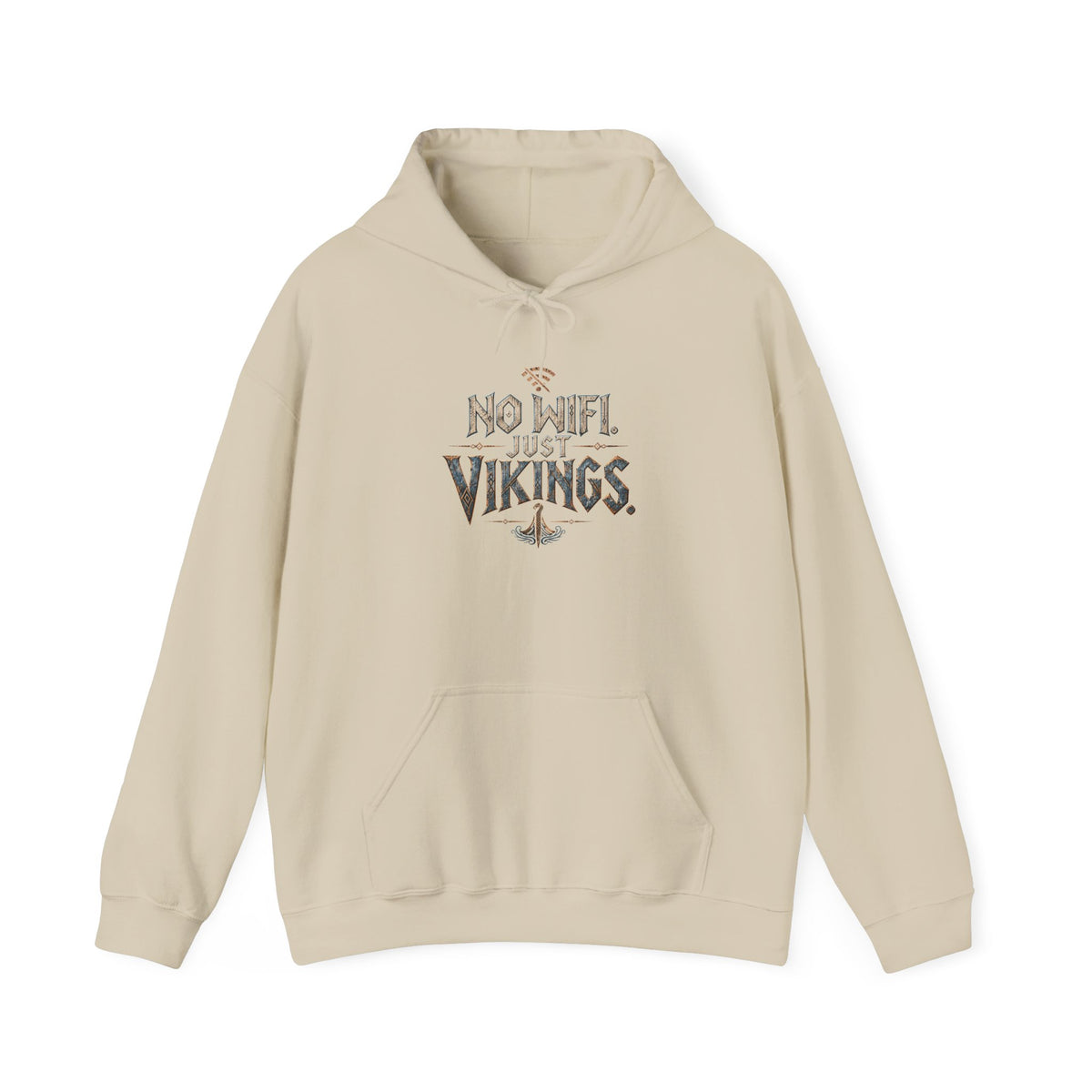 No Wifi Just Vikings Hoodie
