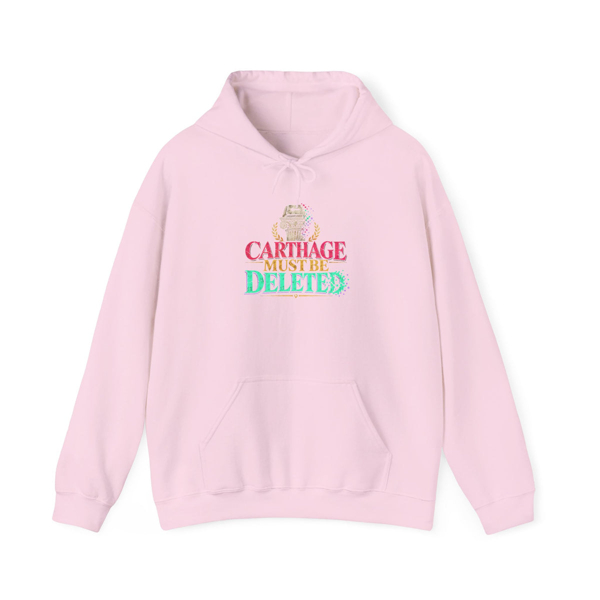 Carthage Must Be Deleted Graphic Hoodie