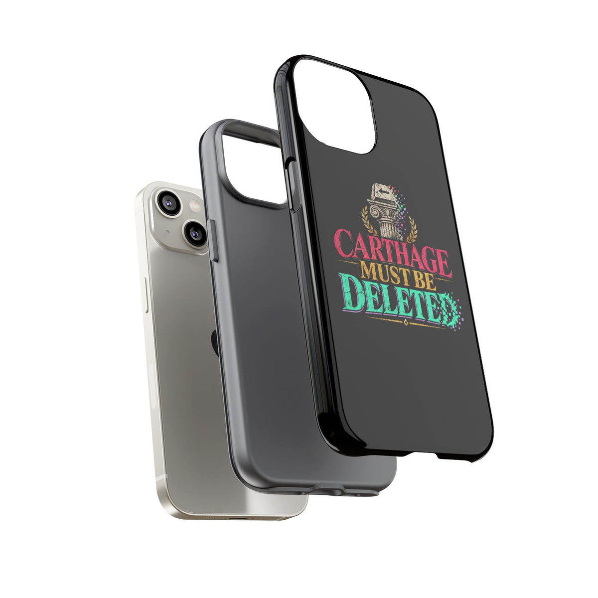 Carthage Must Be Deleted Tough Phone Case