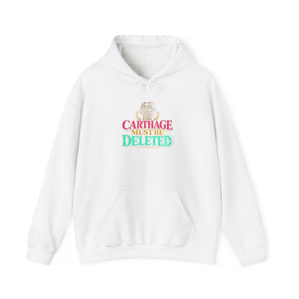 Carthage Must Be Deleted Graphic Hoodie