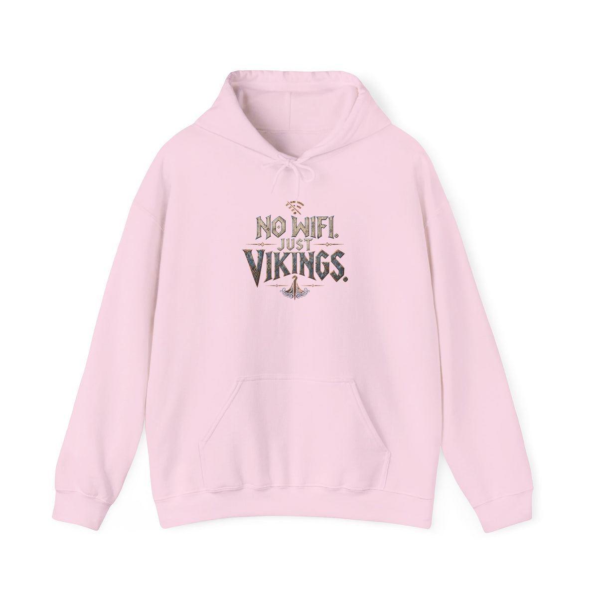 No Wifi Just Vikings Hoodie
