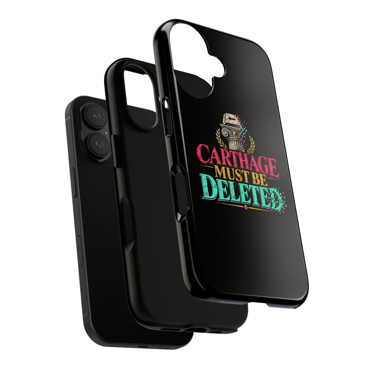 Carthage Must Be Deleted Tough Phone Case