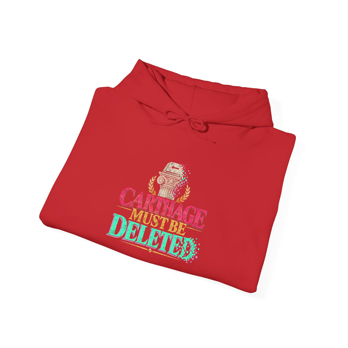 Carthage Must Be Deleted Graphic Hoodie