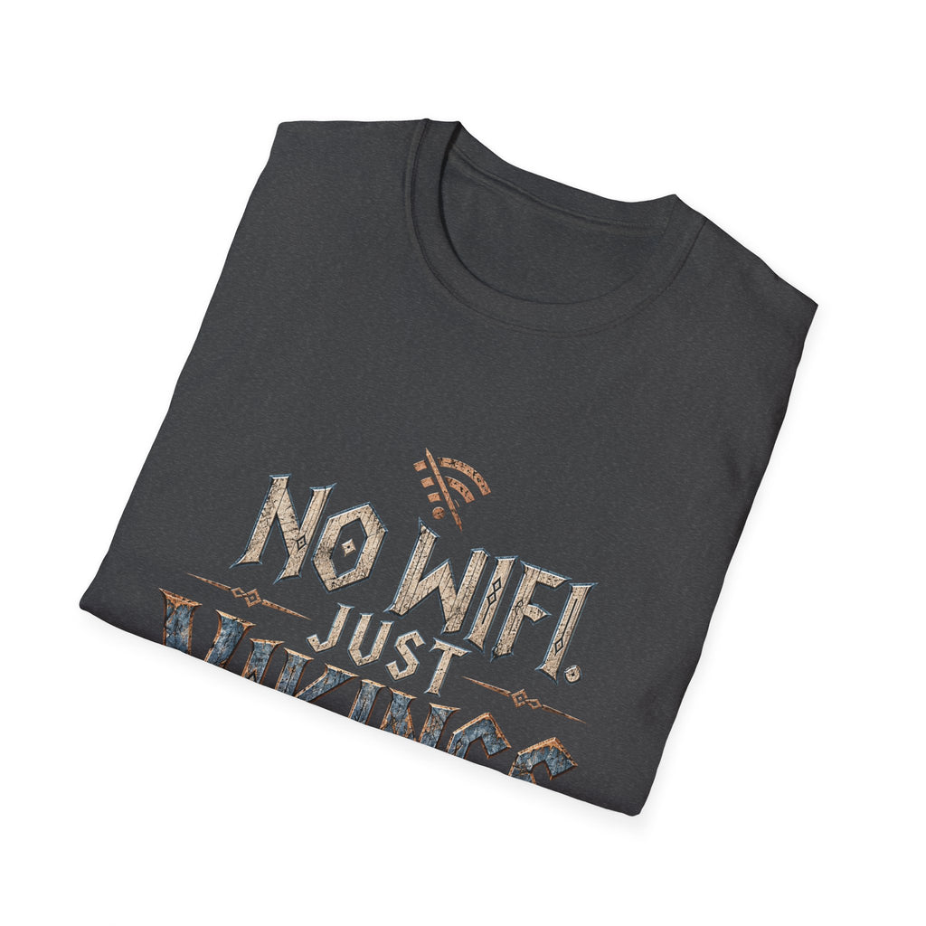 No WiFi Just Vikings T-Shirt