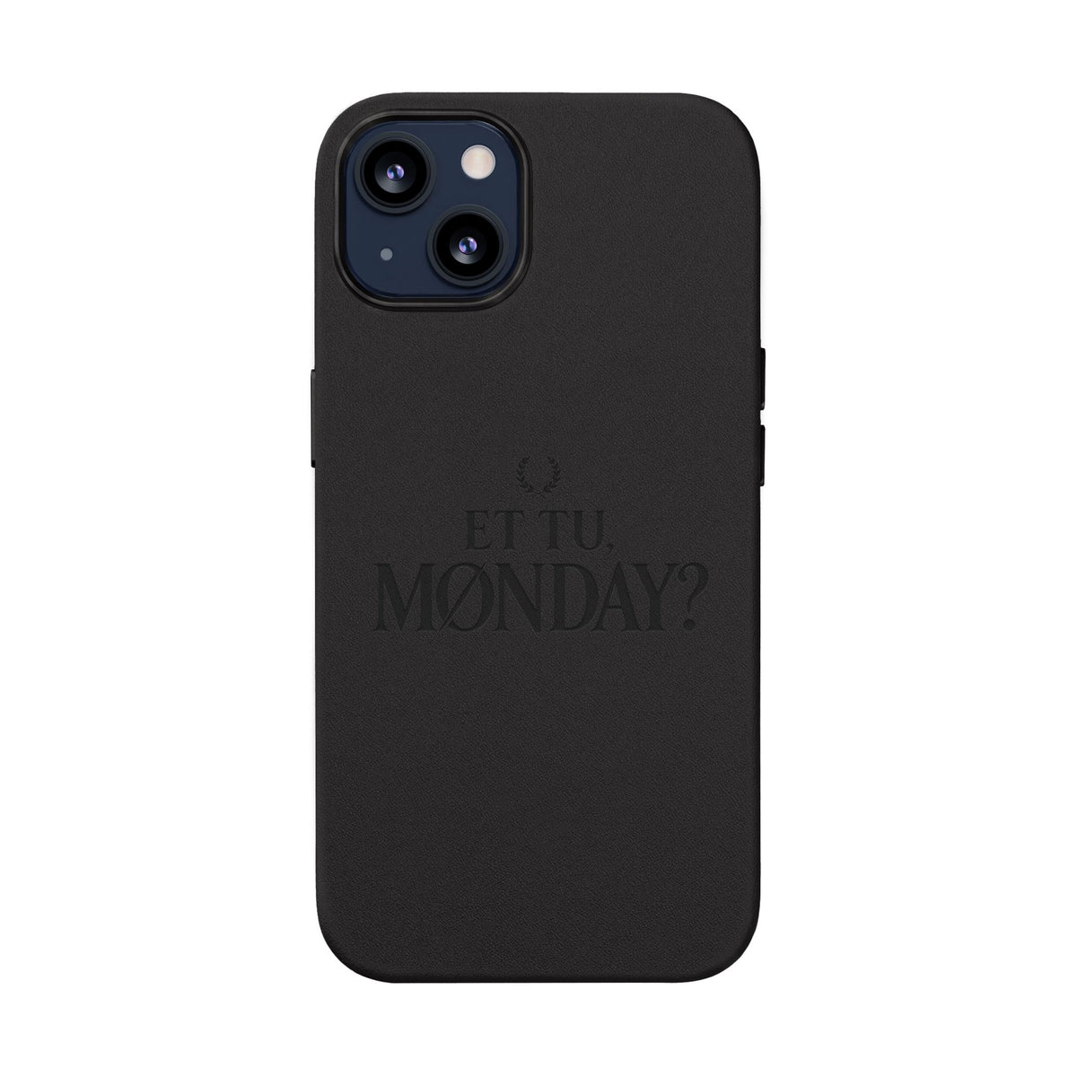 Personalized Engraved PU Leather Phone Case