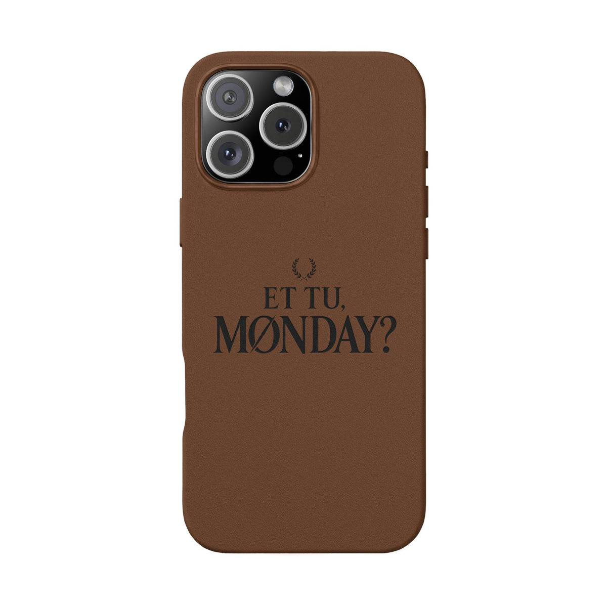 Personalized Engraved PU Leather Phone Case