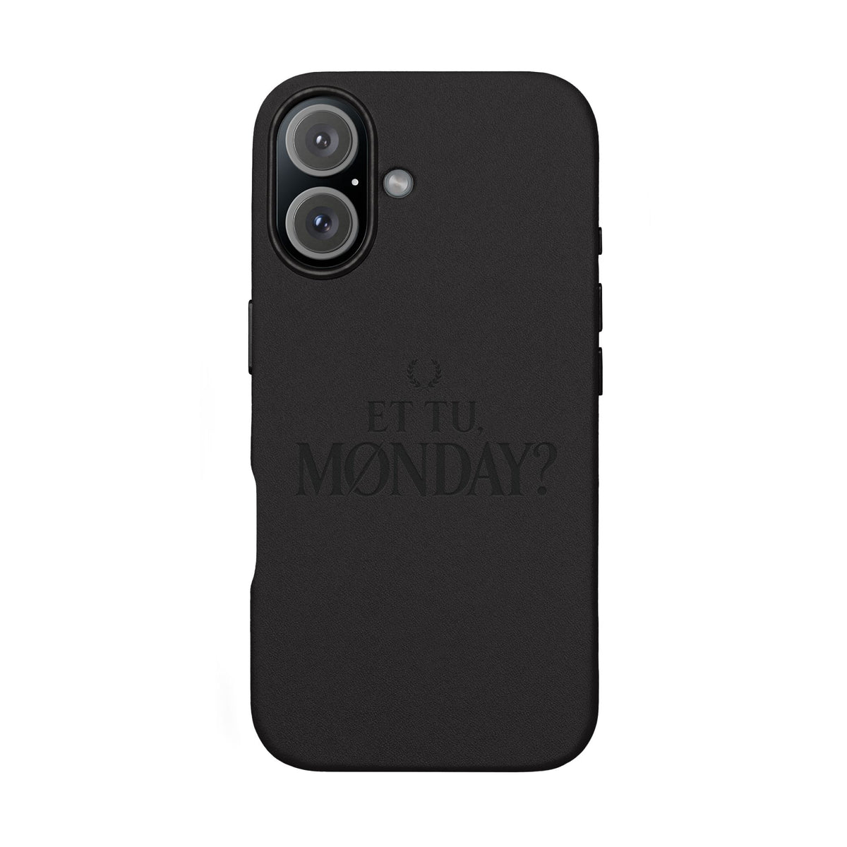 Personalized Engraved PU Leather Phone Case