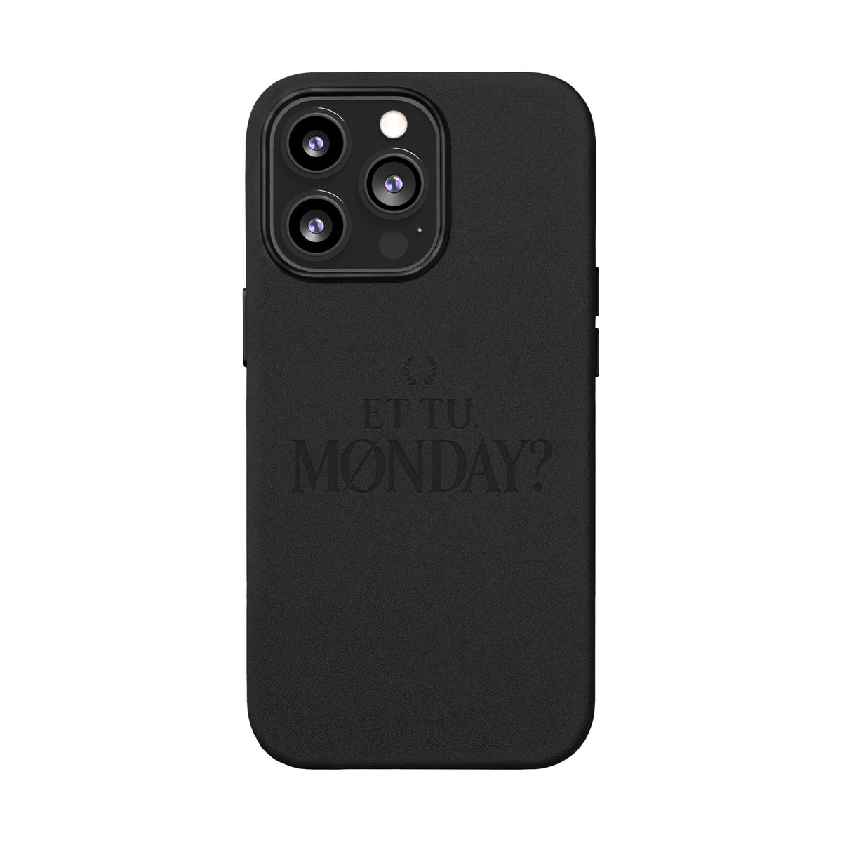 Personalized Engraved PU Leather Phone Case