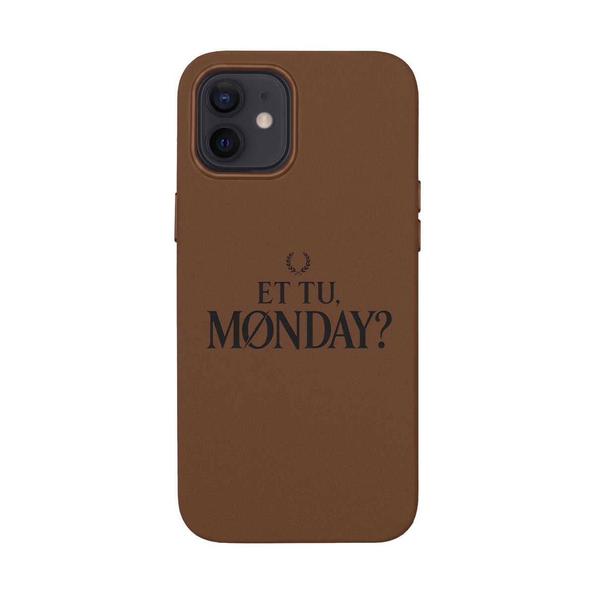 Personalized Engraved PU Leather Phone Case