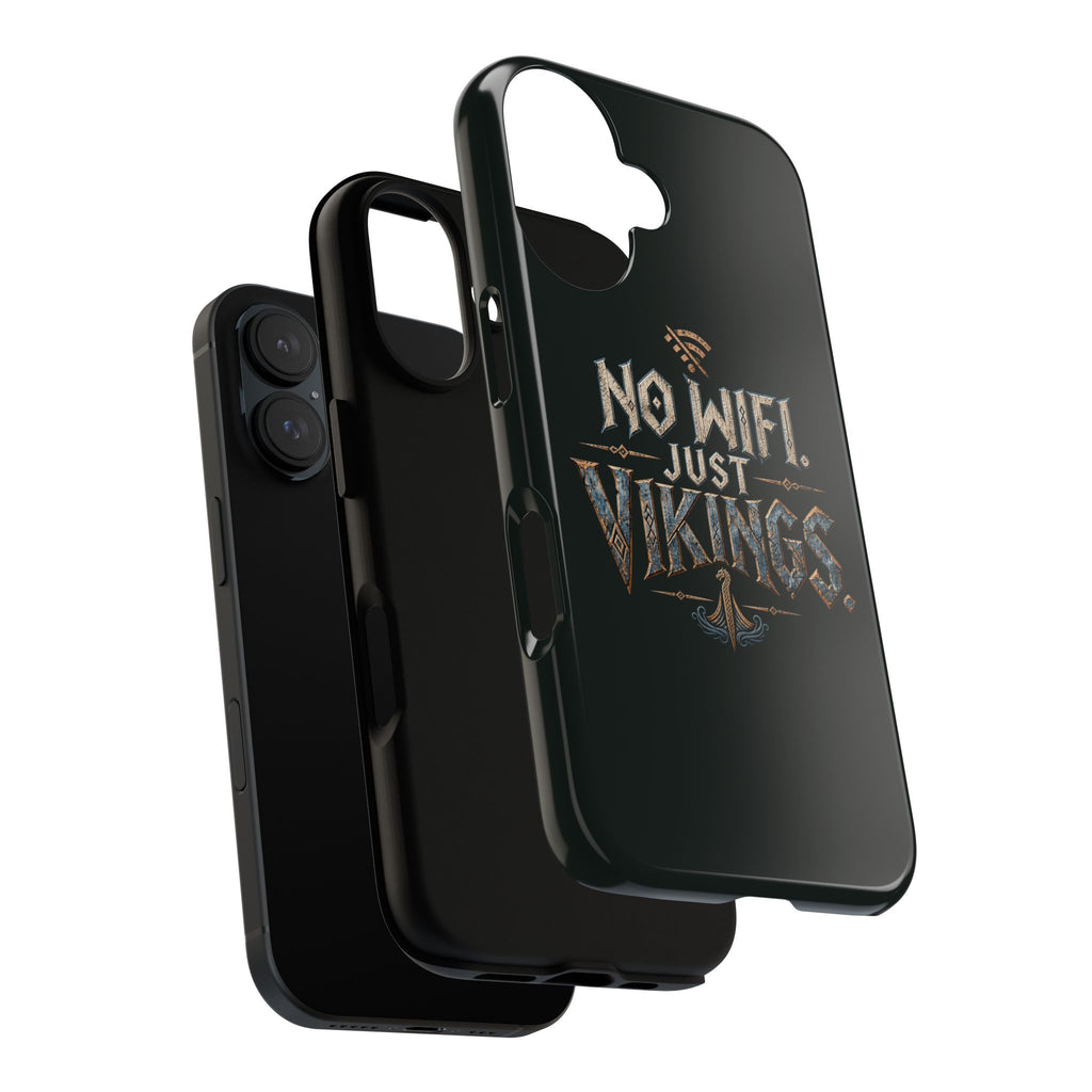 No Wifi Just Vikings Phone Case