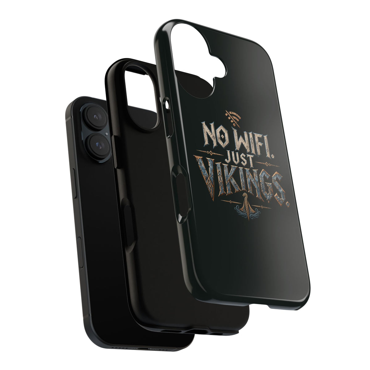 No Wifi Just Vikings Phone Case