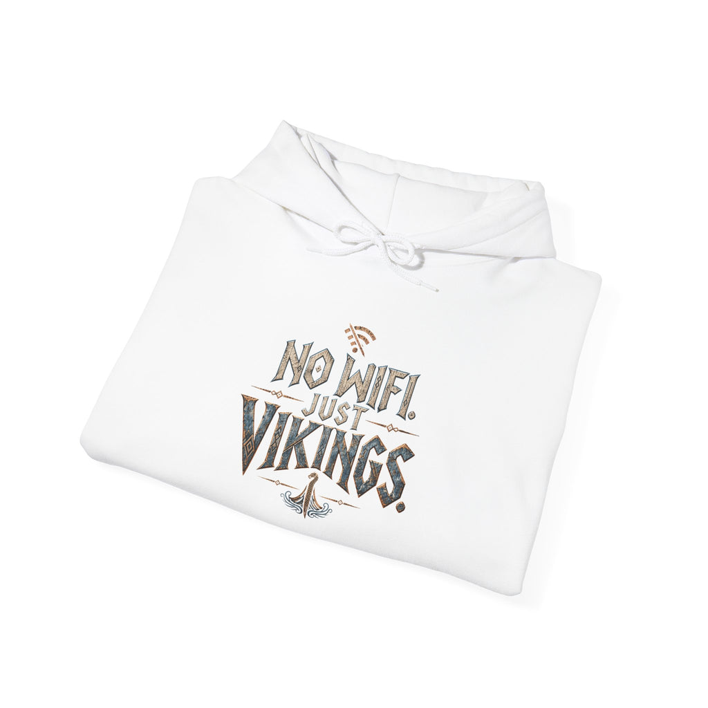No Wifi Just Vikings Hoodie