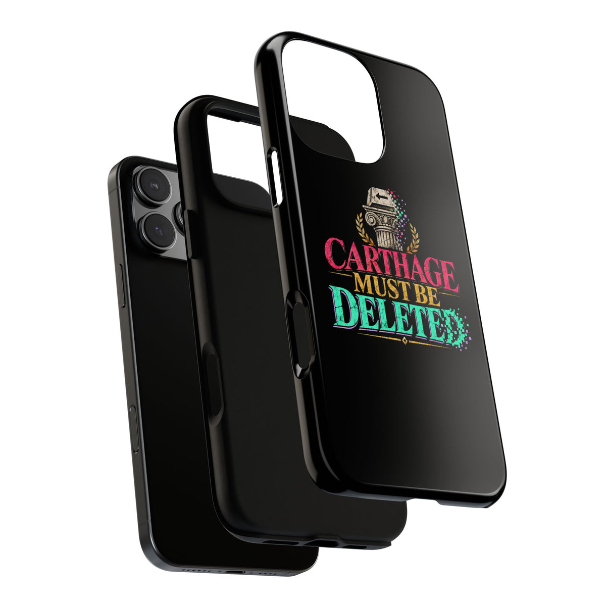 Carthage Must Be Deleted Tough Phone Case