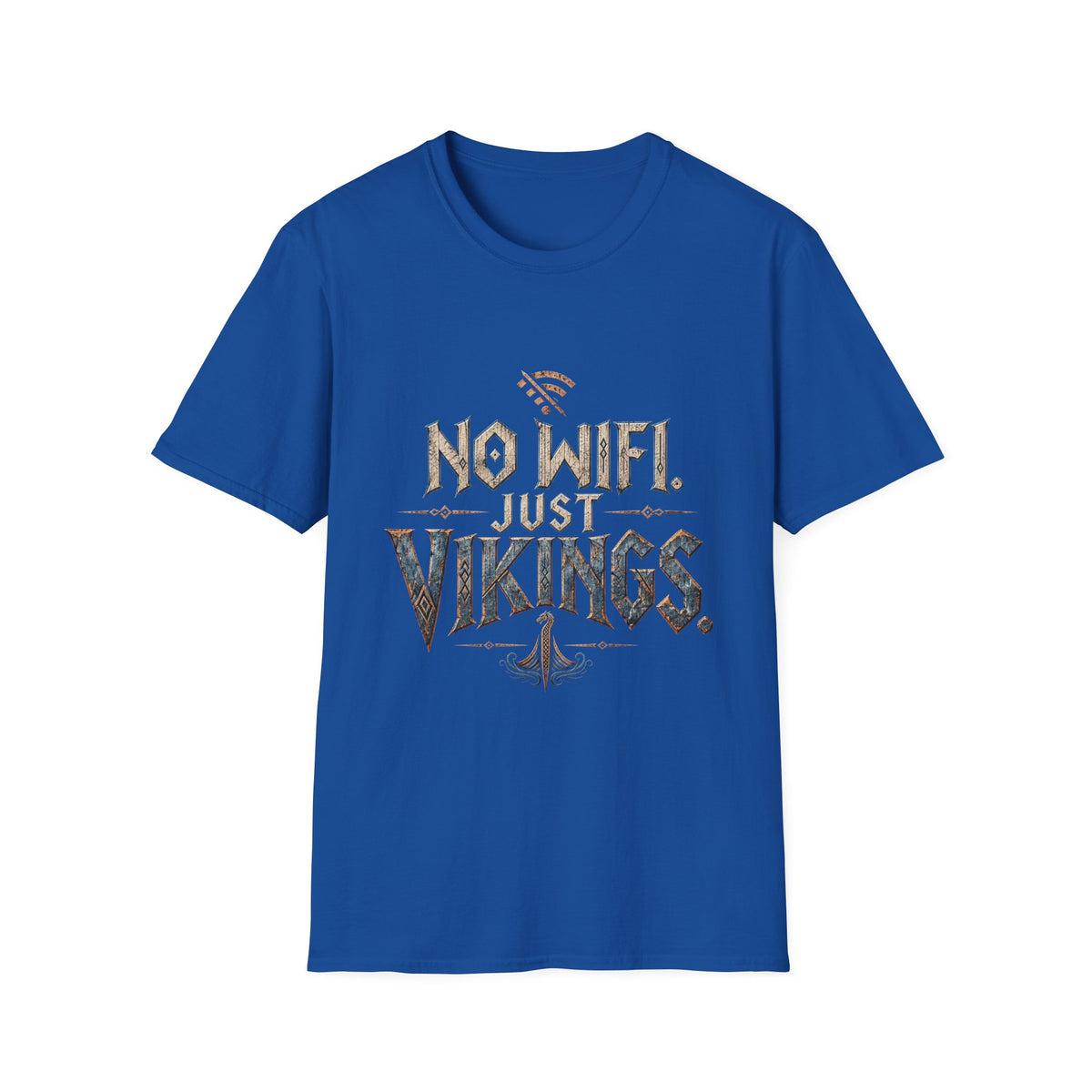 No WiFi Just Vikings T-Shirt