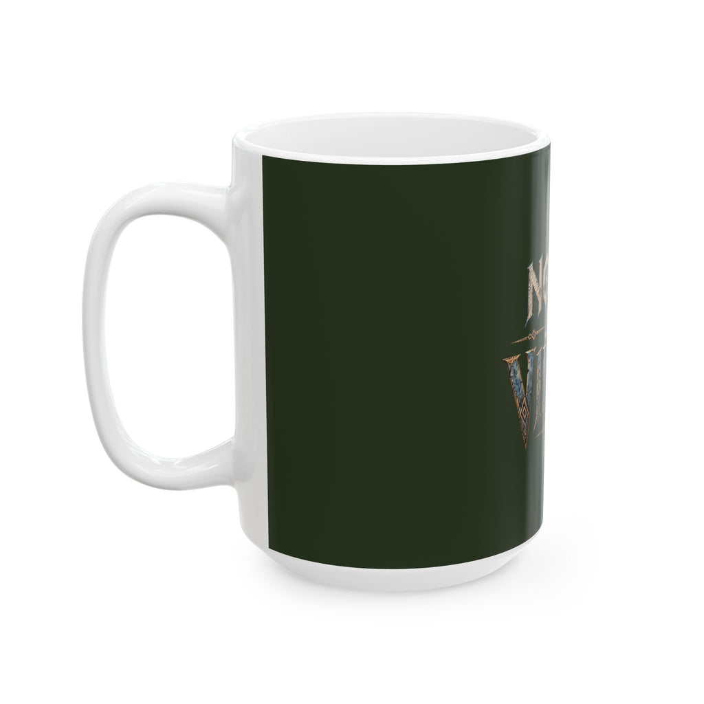 No Wifi Just Vikings Ceramic Mug