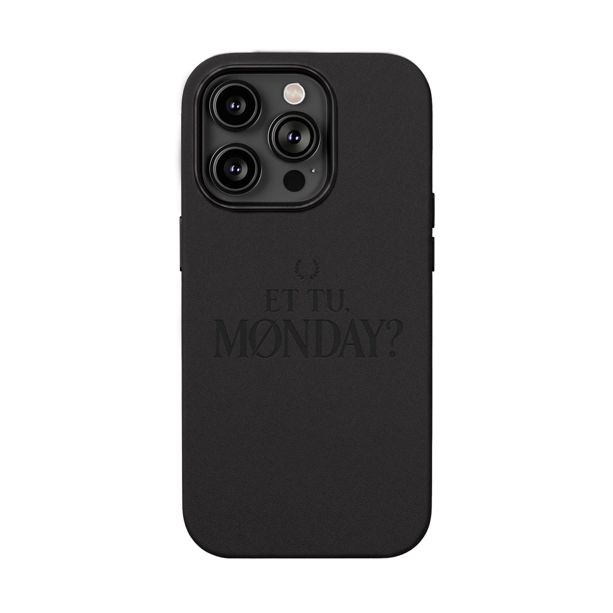 Personalized Engraved PU Leather Phone Case