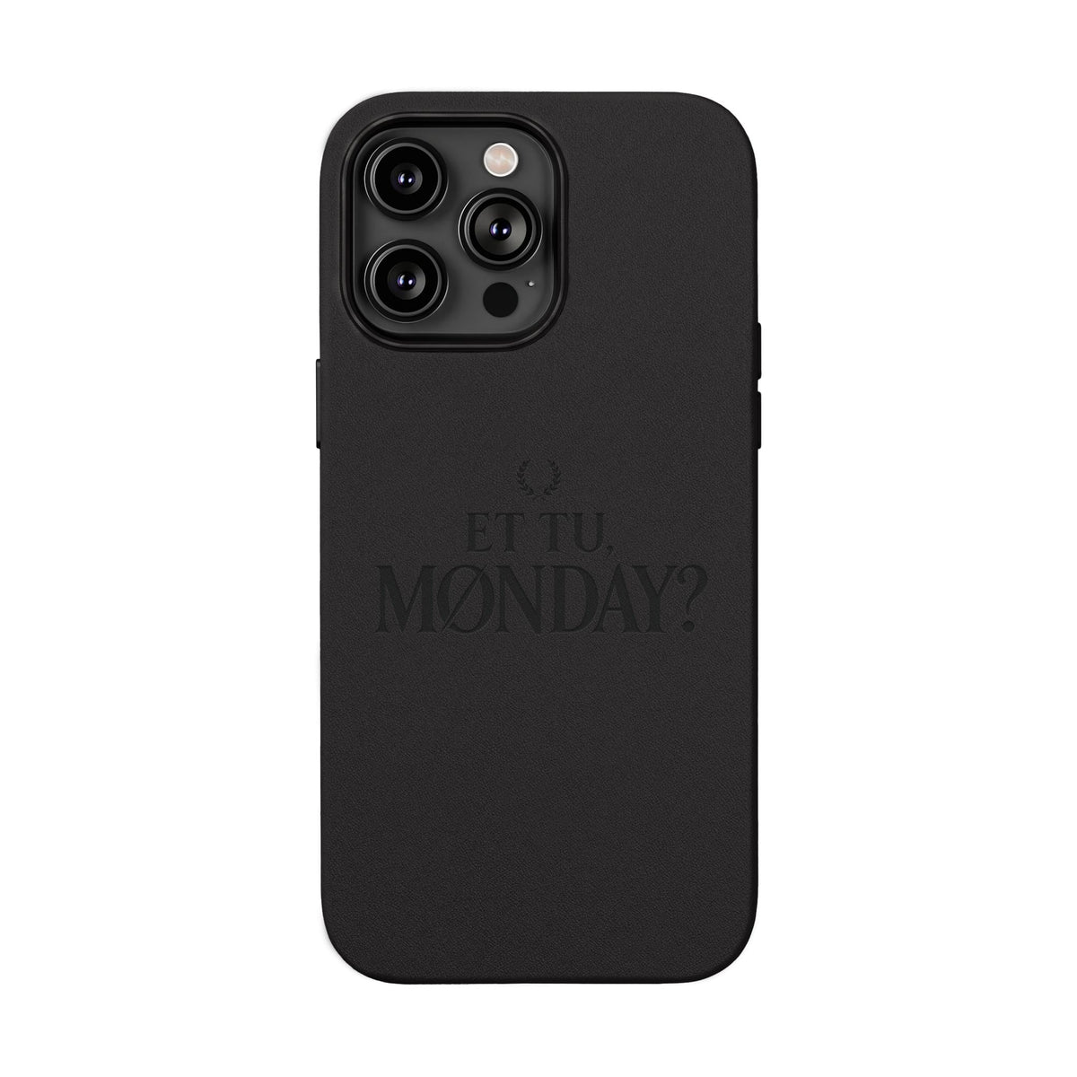 Personalized Engraved PU Leather Phone Case